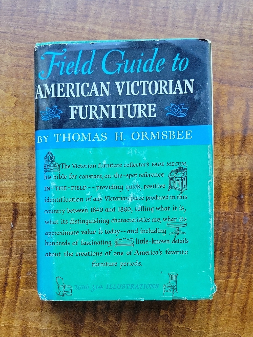Vintage 1952 Field Guide to American Victorian Furniture by Thomas Ormsbee